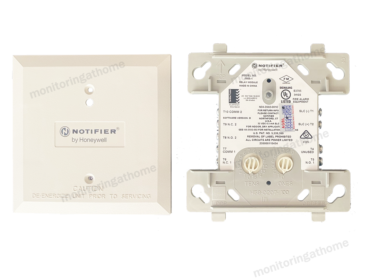 FRM1 Relay Control Module อุปกรณ์โมดูลระบุตำแหน่ง Addressable Module